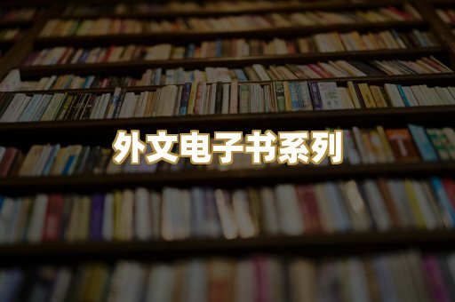 外文电子书系列